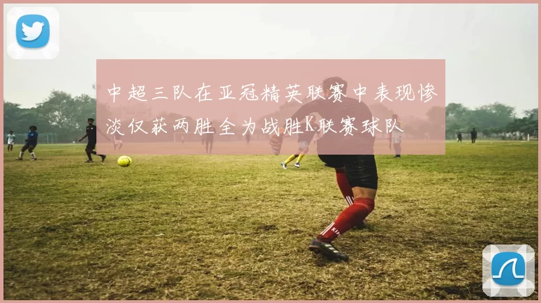 中超三队在亚冠精英联赛中表现惨淡仅获两胜全为战胜K联赛球队