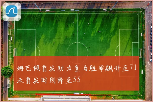 姆巴佩首发助力皇马胜率飙升至71未首发时则降至55